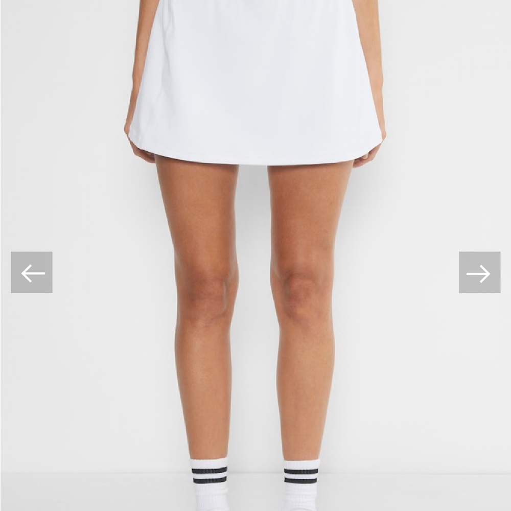 White Tennis Skirt
